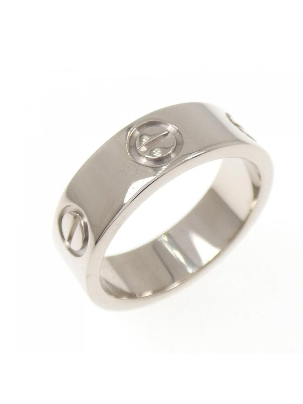 Cartier Love Ring White Gold